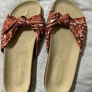 Brand new slide sandals.